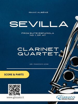 cover image of Clarinet Quartet score & parts--Sevilla